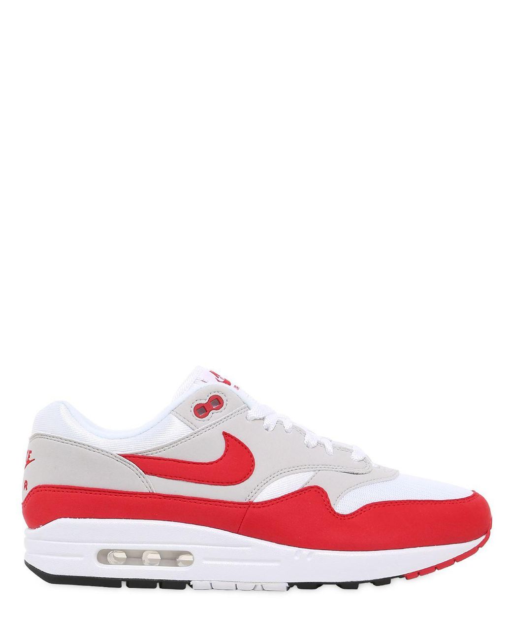 Ciencias columpio Comprimir Nike Air Max 1 Og Mesh & Suede Sneakers in White for Men | Lyst