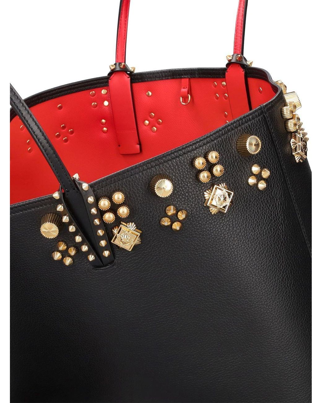Christian Louboutin Cabata Courones Seville Leather Tote Bag