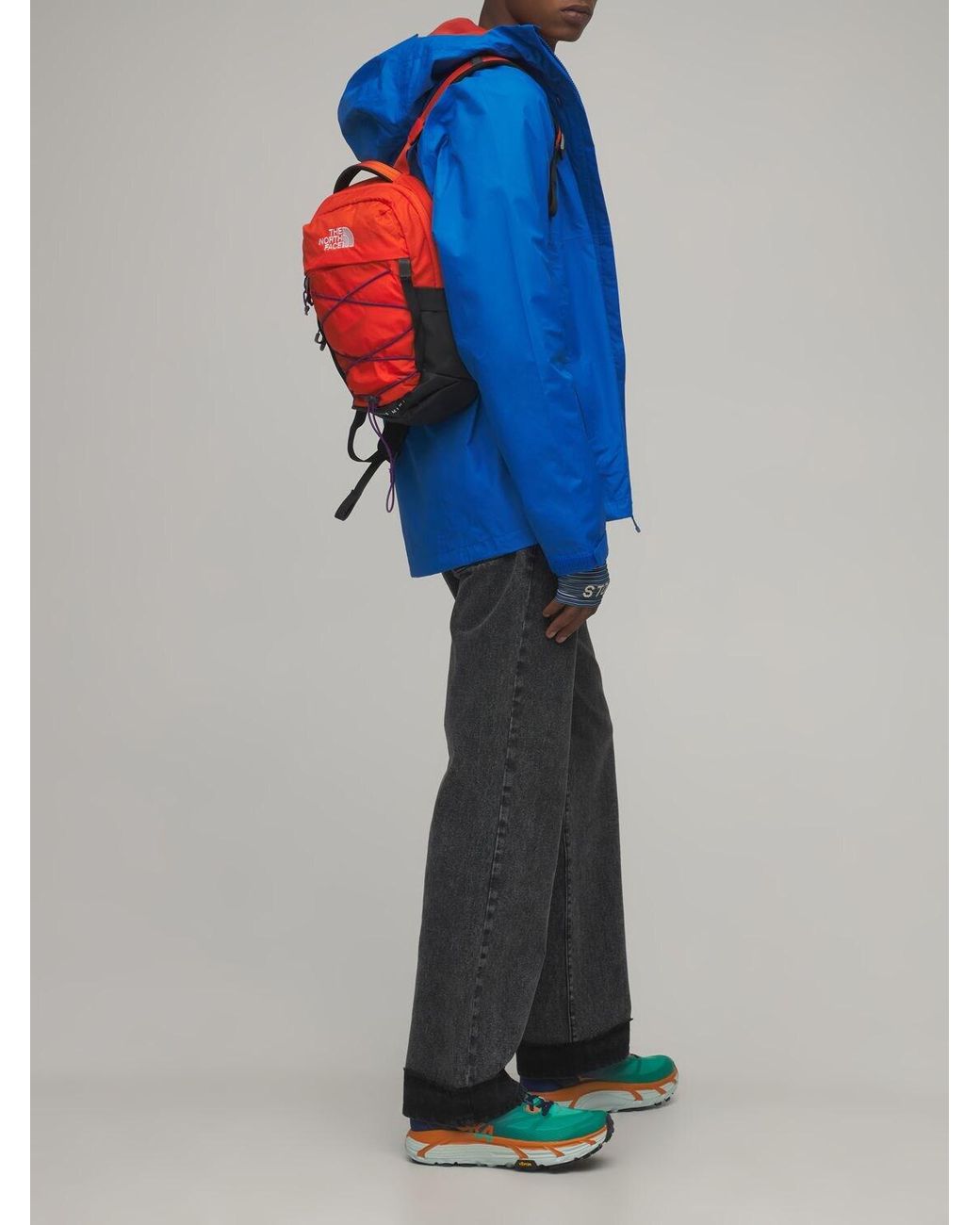 The North Face Mini Borealis Backpack in Red Orange (Red) for Men | Lyst
