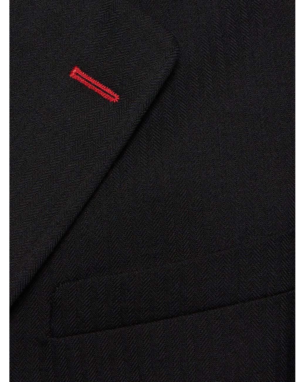 Maison Martin Margiela ウールジャケット メンズ Maison Margiela ウールジャケット ブラック | Lyst