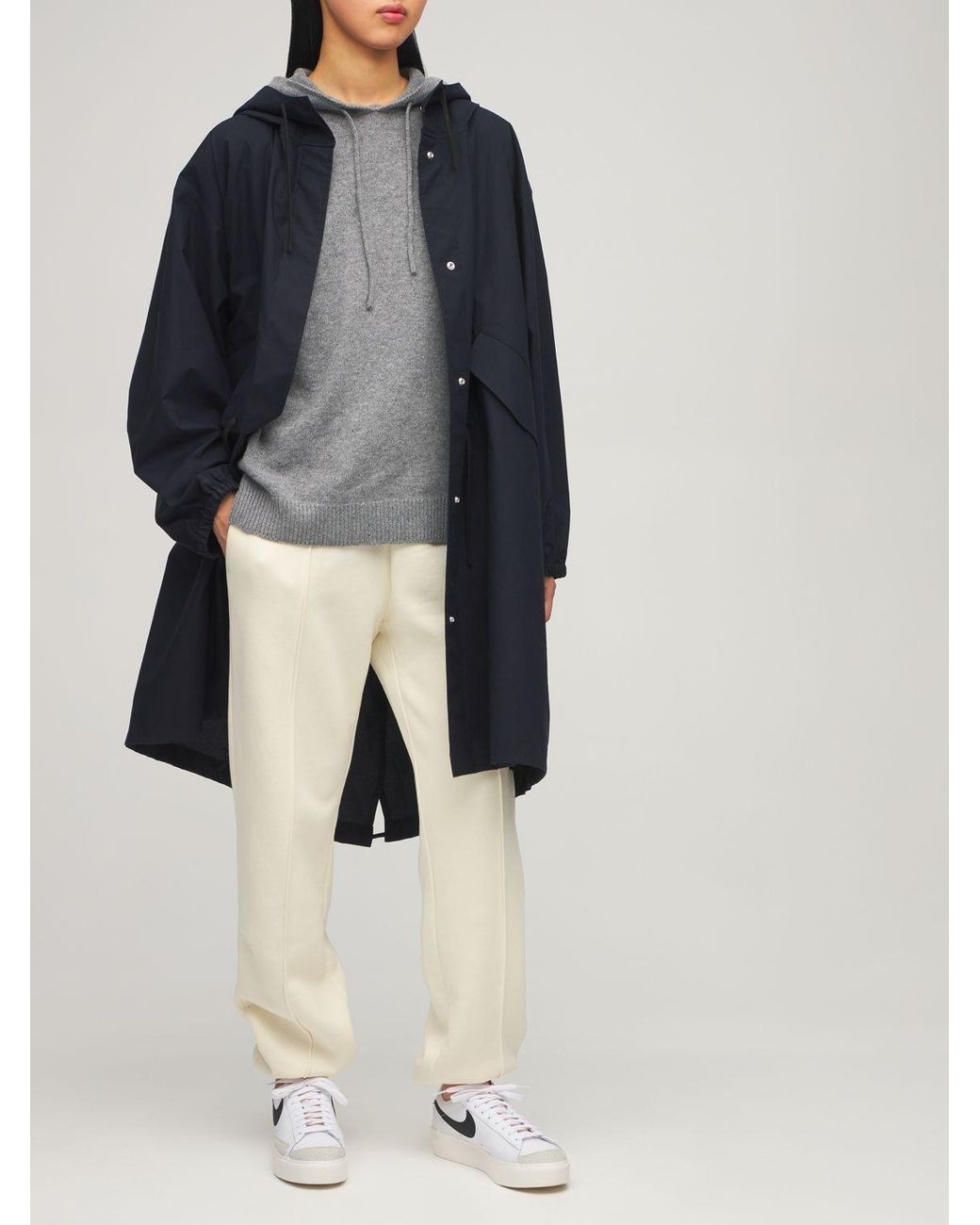Nike Blazer Low Platform Sneakers in White | Lyst