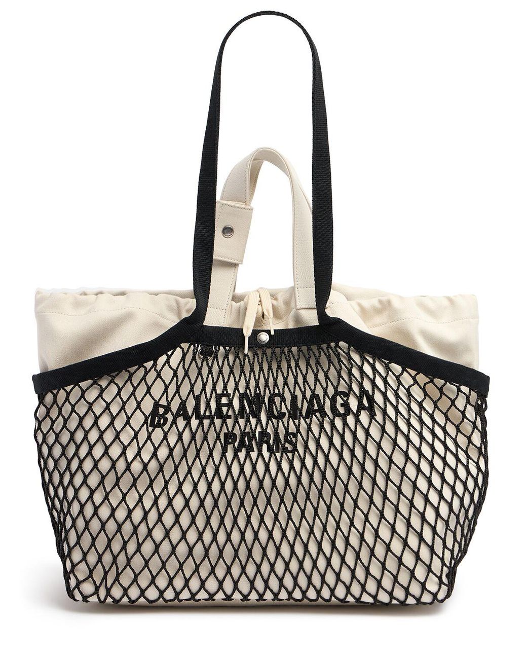 【Balenciaga】SALE!! 24/7 WASHED CANVAS/FISHNET TOTE BAG Balenciaga 24/7 fishnet tote bag Balenciaga