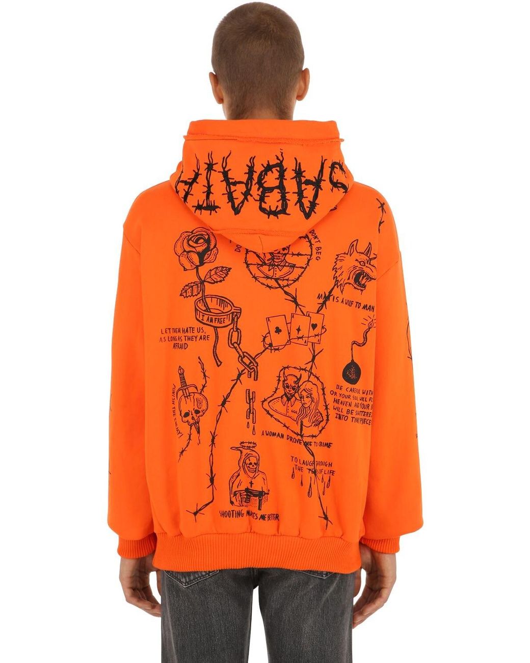 Warren lotas sabata hoodie white new arrivals