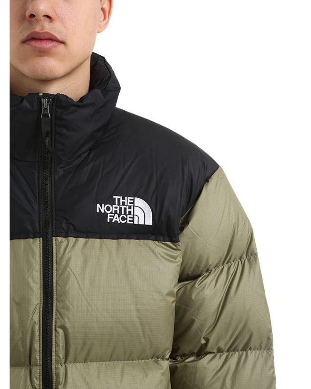 The North Face Synthetic 1996 Retro Nuptse Down Jacket in Olive Green (Green)  for Men | Lyst Canada