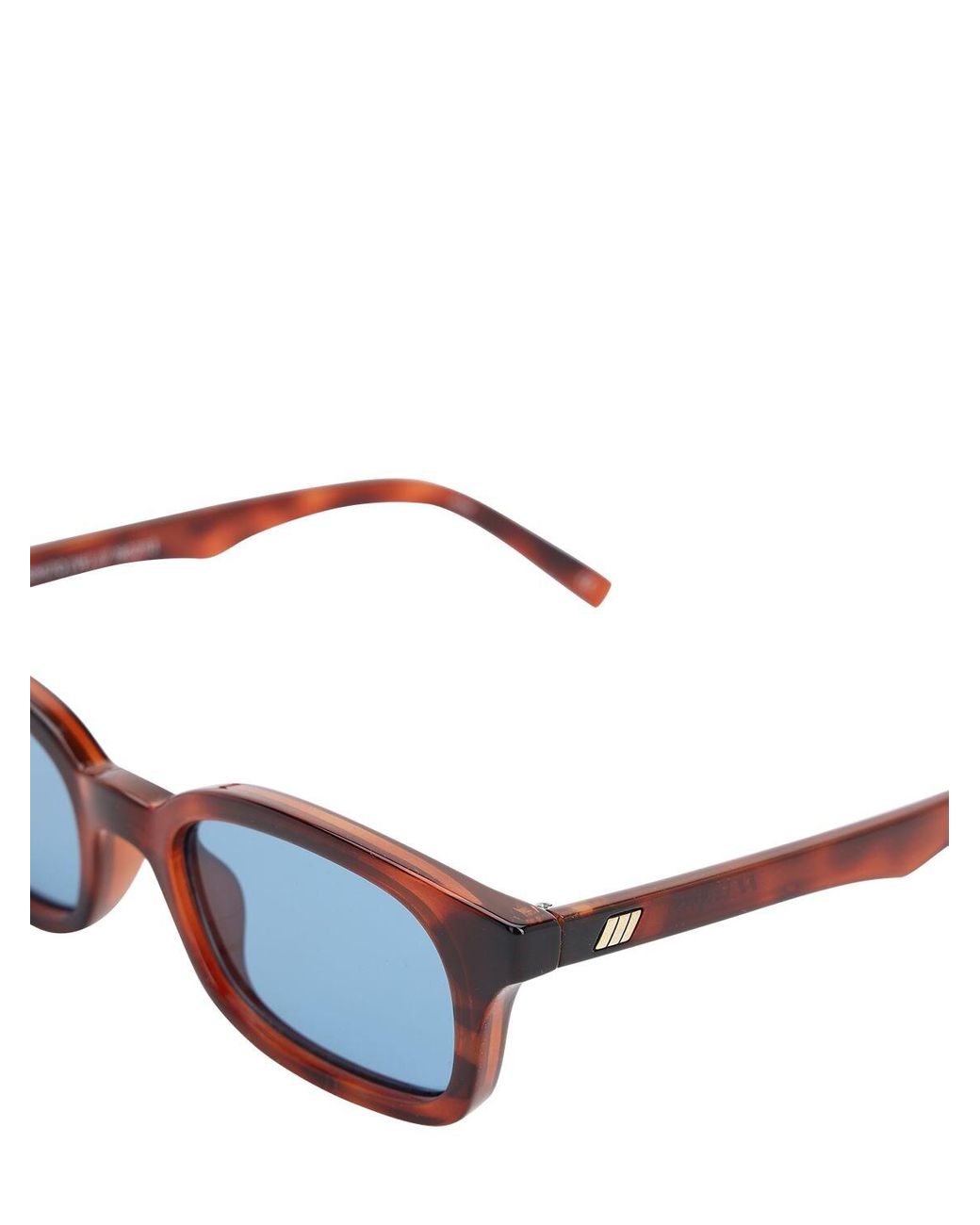 Le Specs Carmito Squared Acetate Sunglasses Lyst Australia