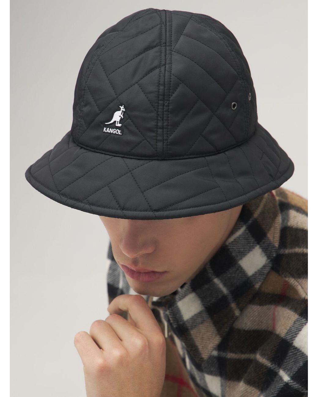 Kangol Waterproof Quilted Logo Bucket 