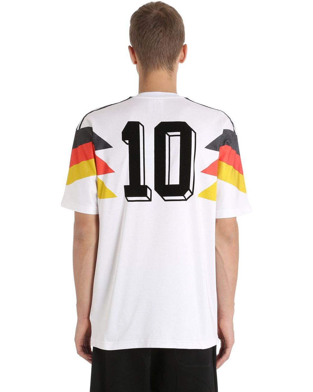Abrasivo Intento zapatilla adidas Originals Germany 1990 Football Jersey in White for Men | Lyst