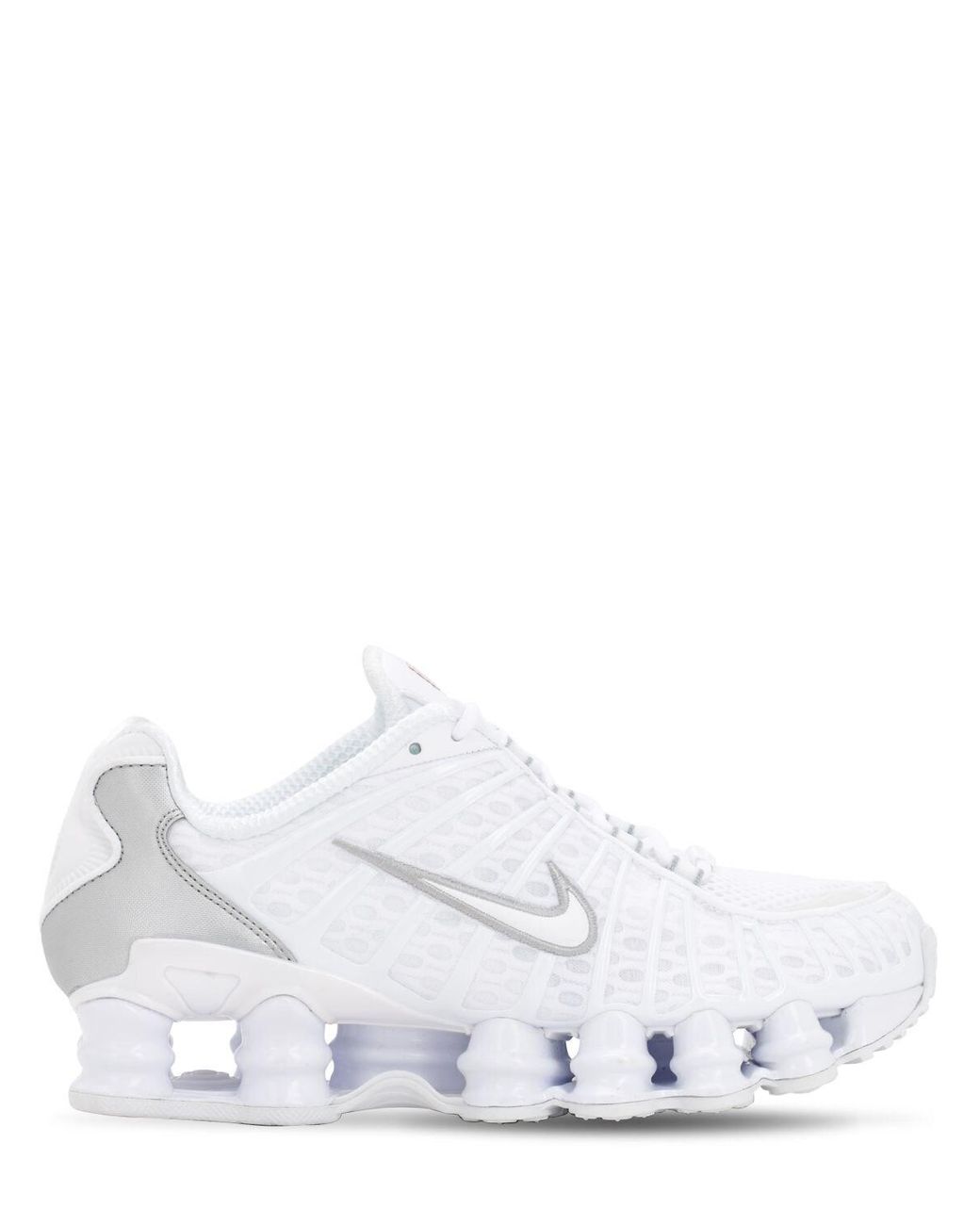 Nike Shox Total Sneakers in White - Lyst