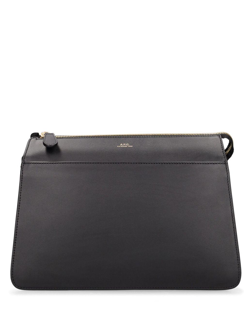 A.P.C. Ella suede pouch - ShopStyle Clutches