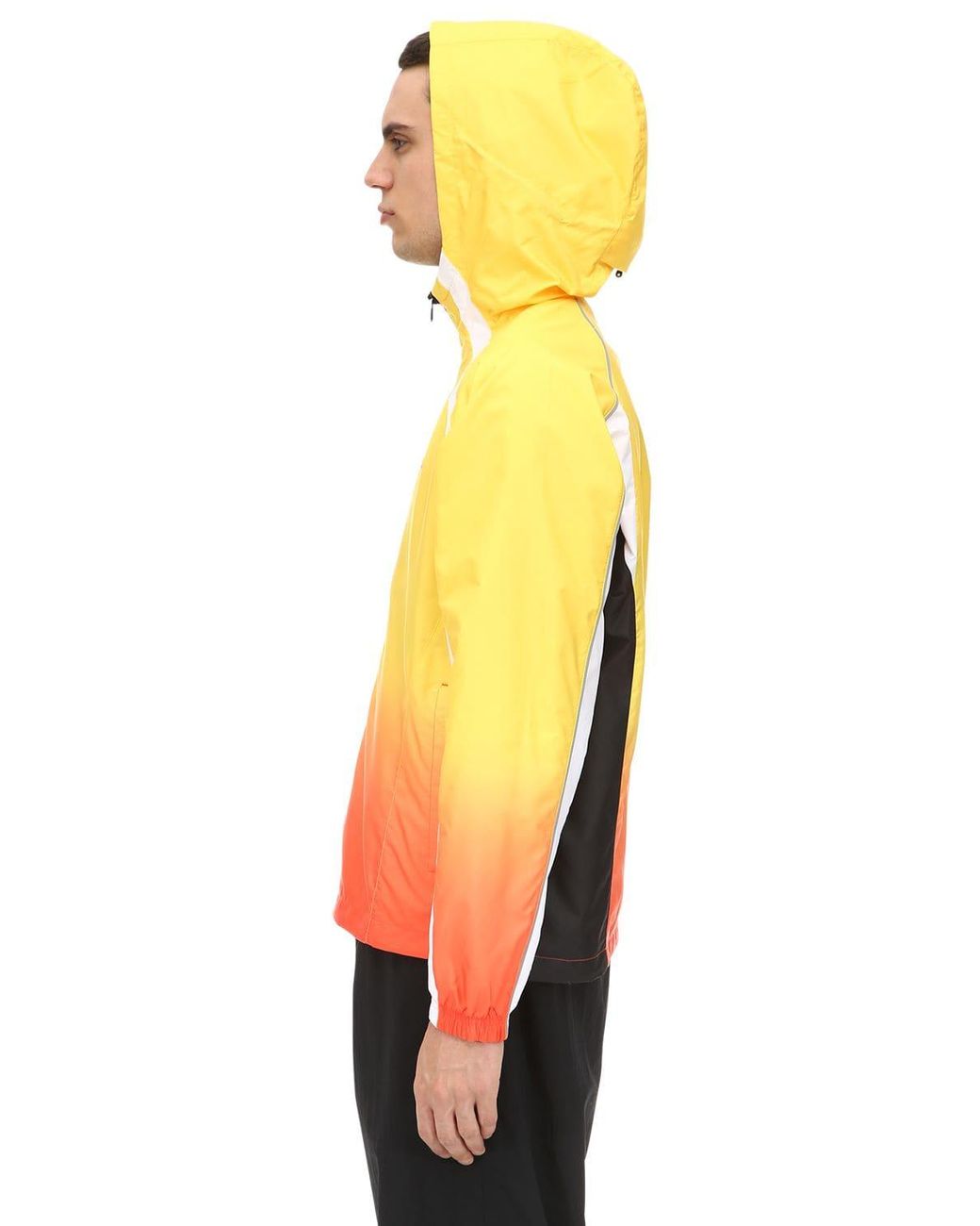 Nike M Nrg Tn Track Jkt Hd Nylon Jacket in Yellow for Men