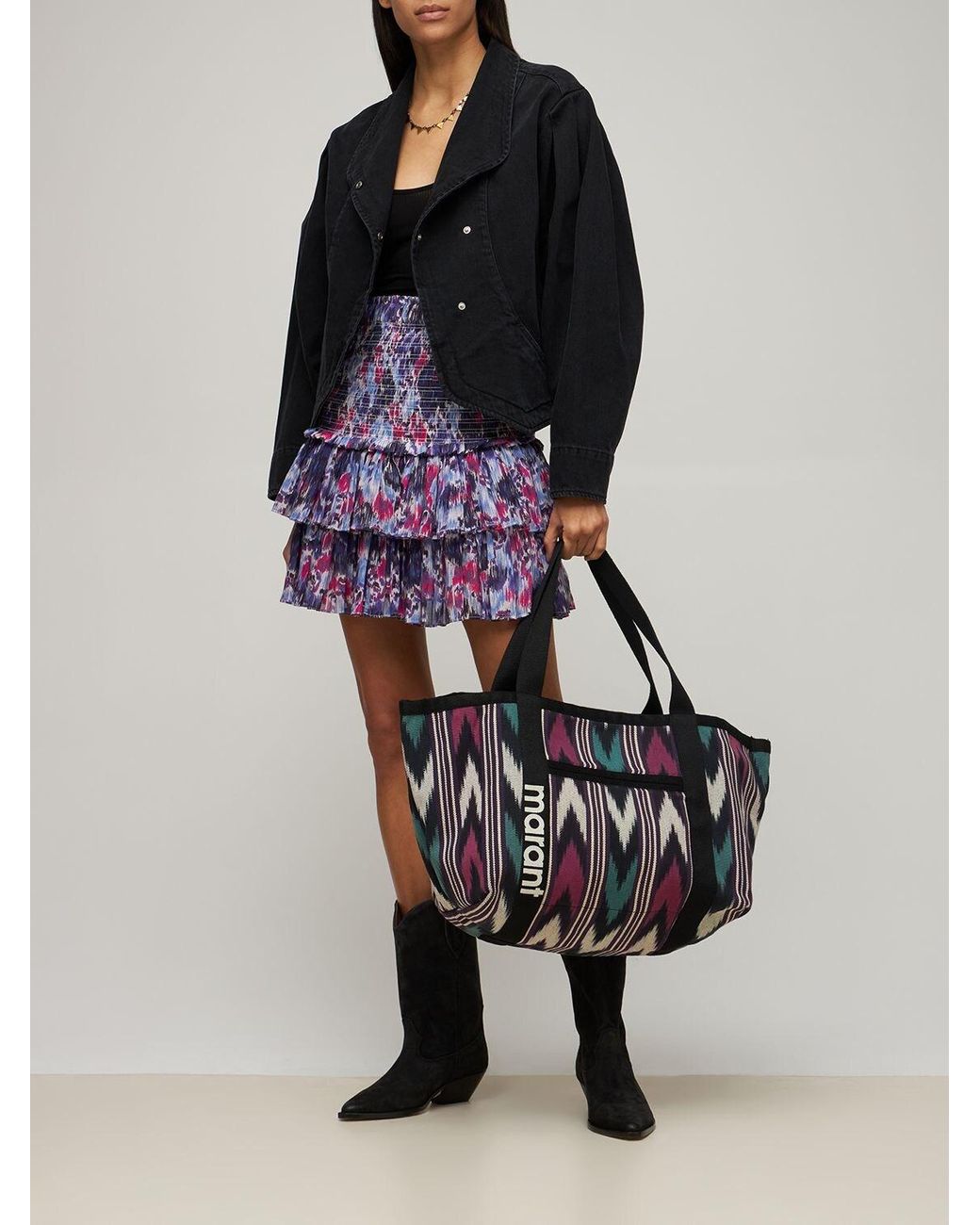 isabel marant cotton tote