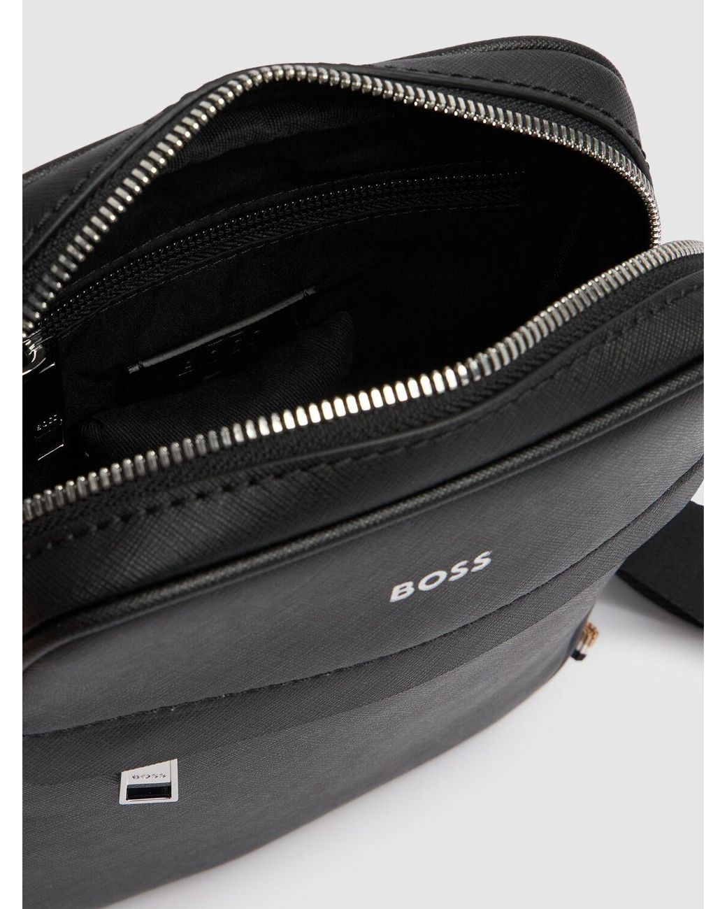 boss-Black-Zair-Zip-Leather-