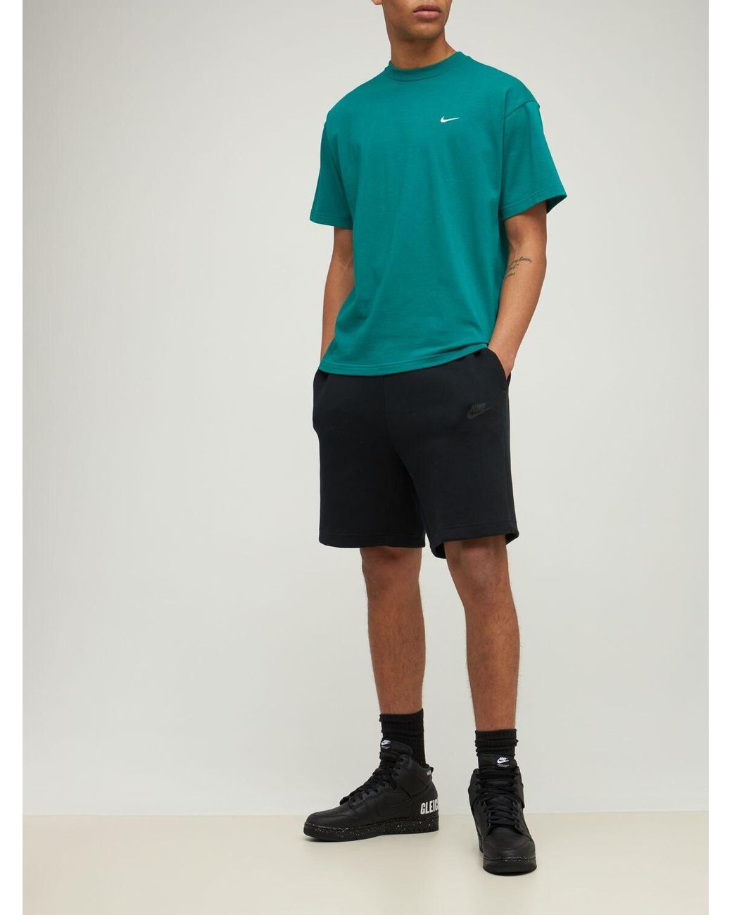 Nike Tech Fleece Shorts in Black for 