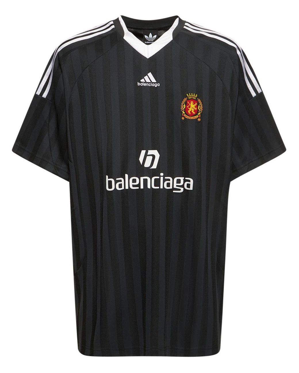 Balenciaga Adidas Soccer T-shirt in Black for Men | Lyst
