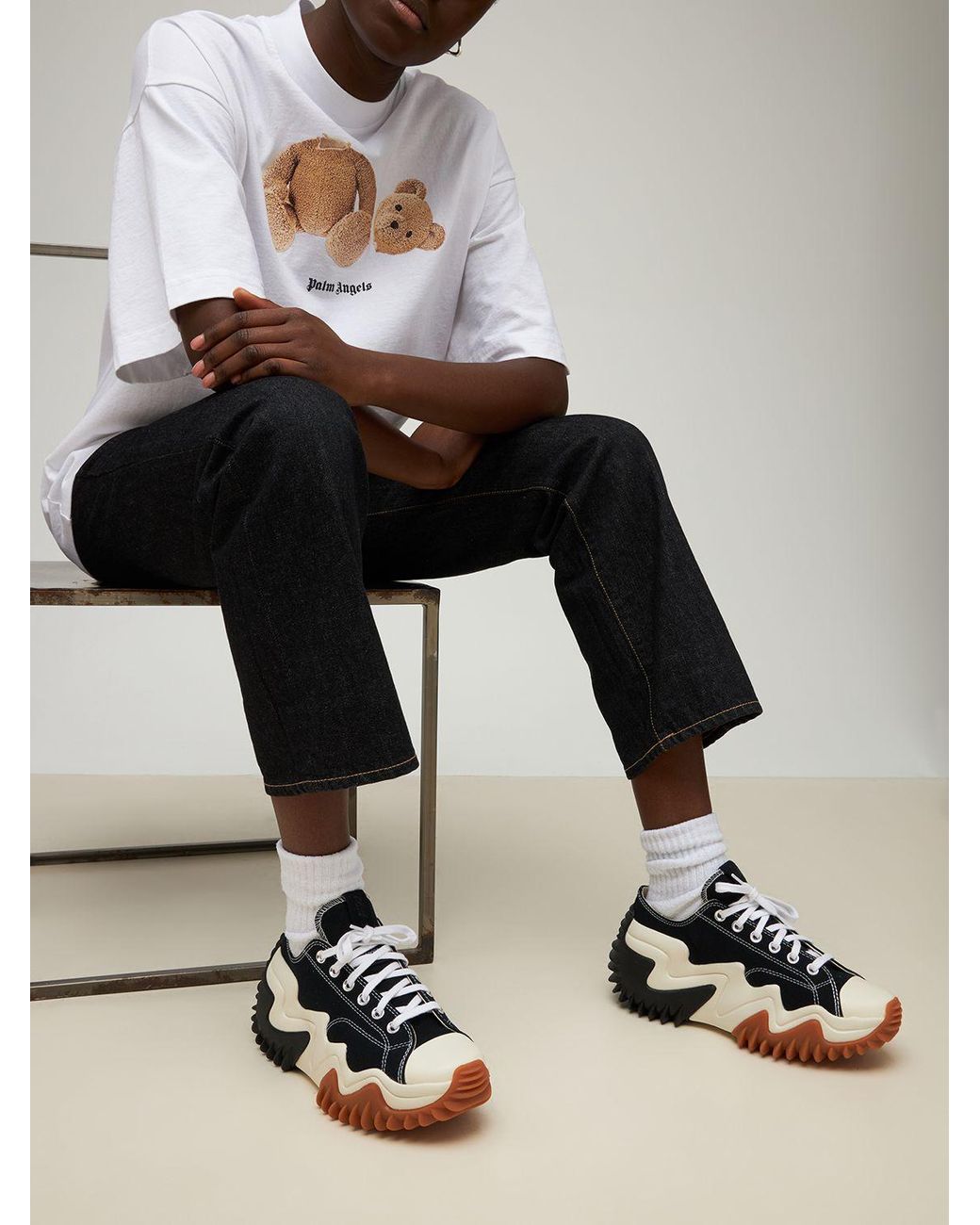 Converse Run Star Motion Low Sneakers in Black | Lyst Australia