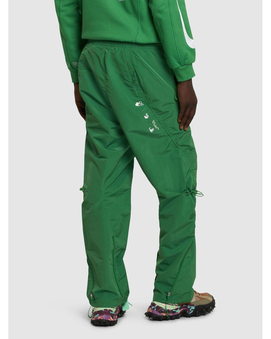 Kelly green sales track pants