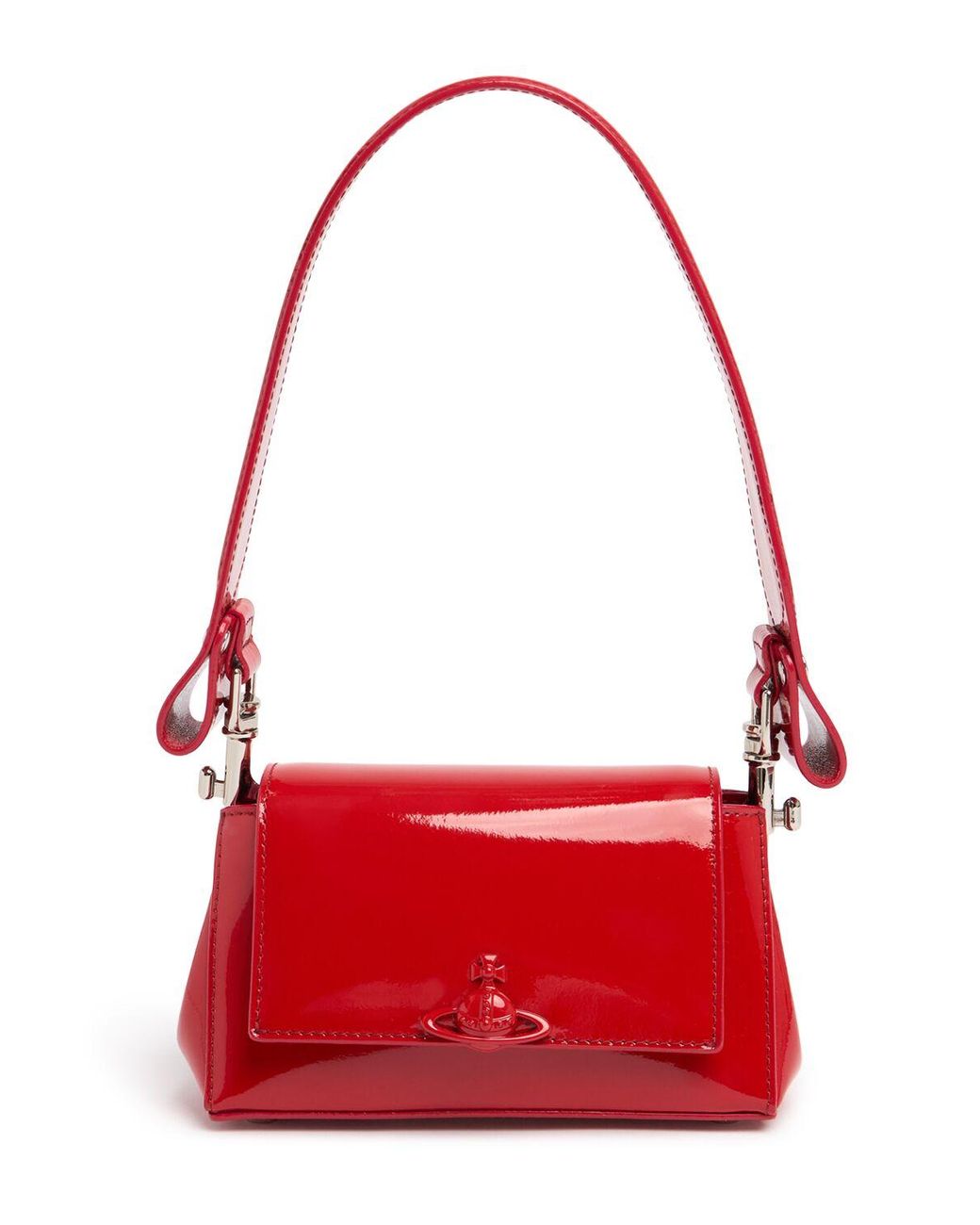 【Vivienne Westwood】Small Hazel patent leather bag Vivienne Westwood Small Hazel Patent-Leather Bag