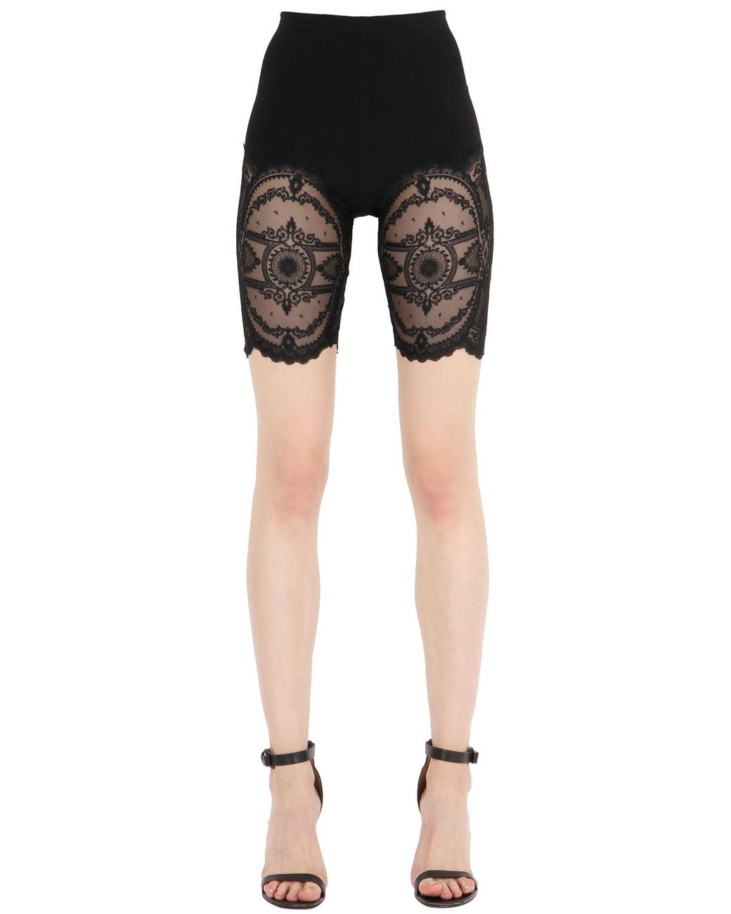 Lace 2024 biker shorts