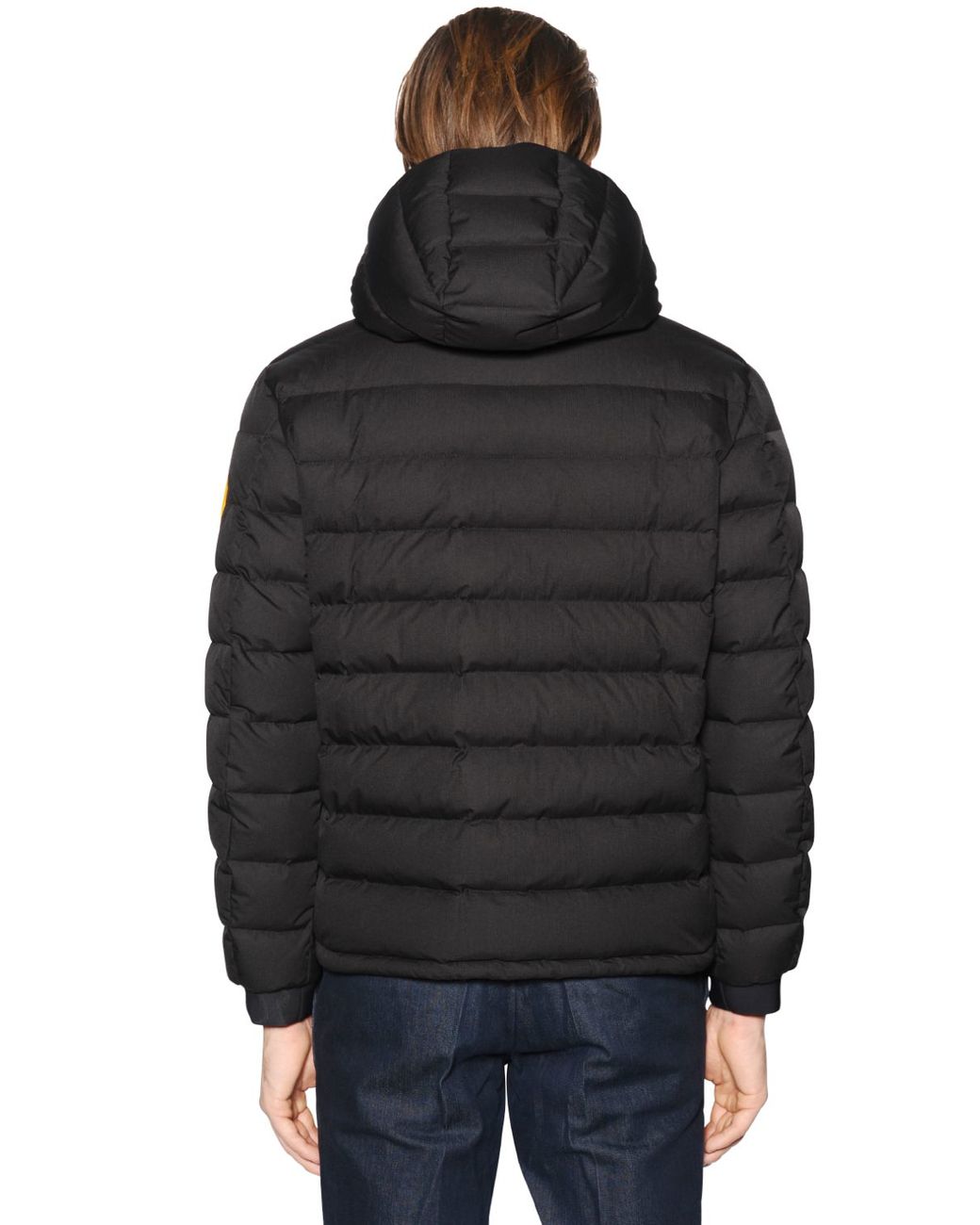 Moncler X Off-White Nylon Dinard Down Jacket in Black for Men | Lyst