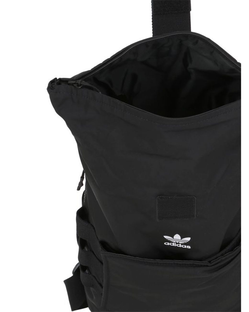 adidas Originals Nmd Nylon Roll-top Backpack in Black for Men | Lyst