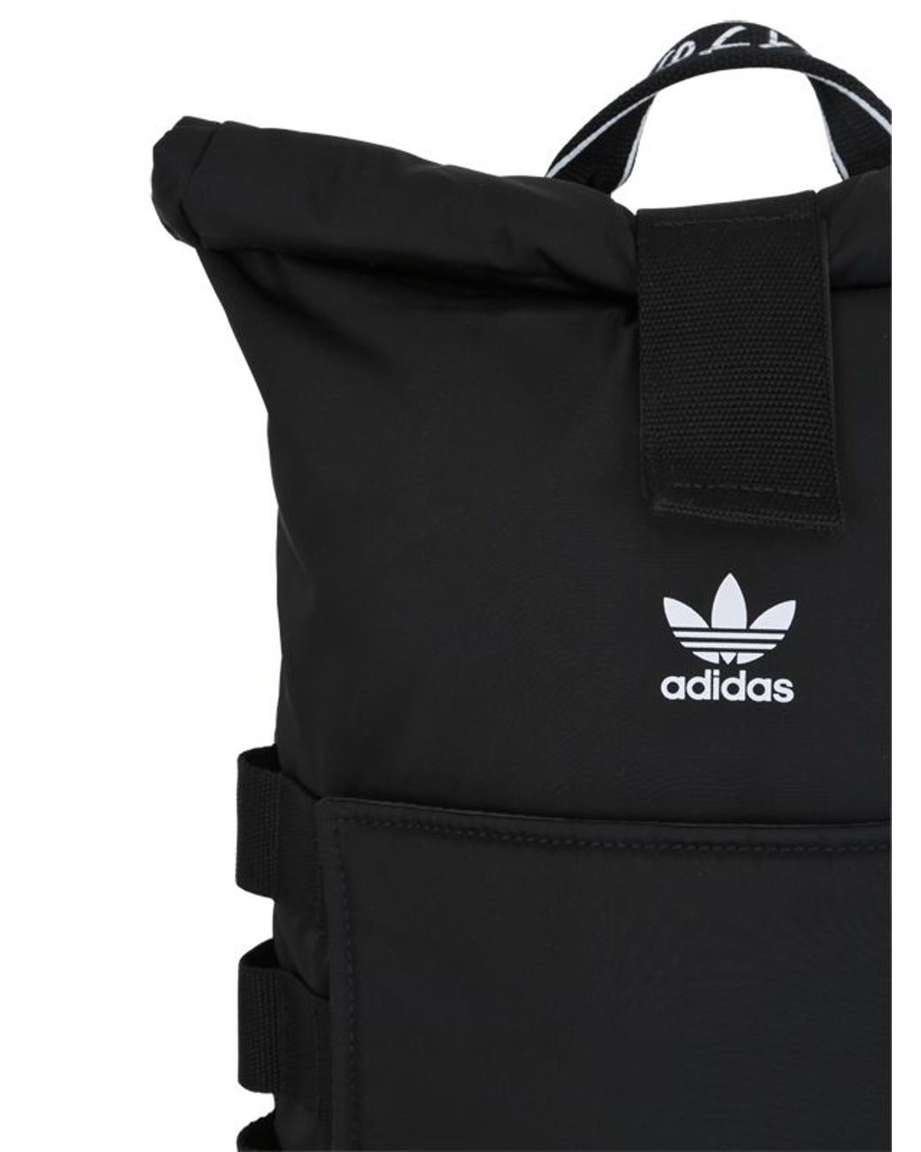 adidas Originals Nmd Nylon Roll-top Backpack in Black for Men | Lyst