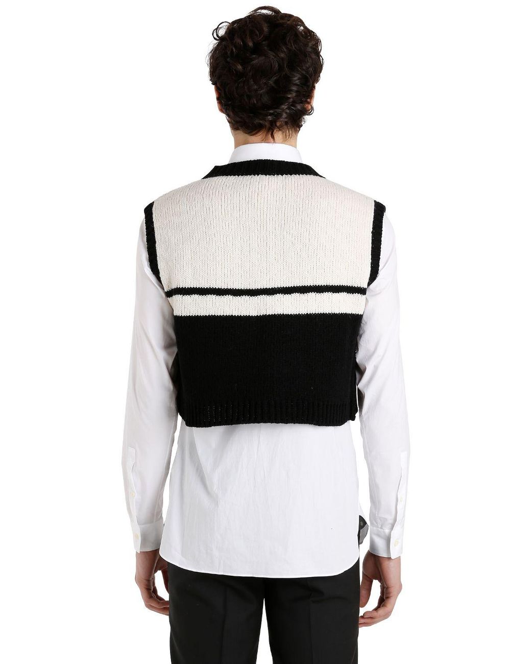 Raf simons outlet sweater vest