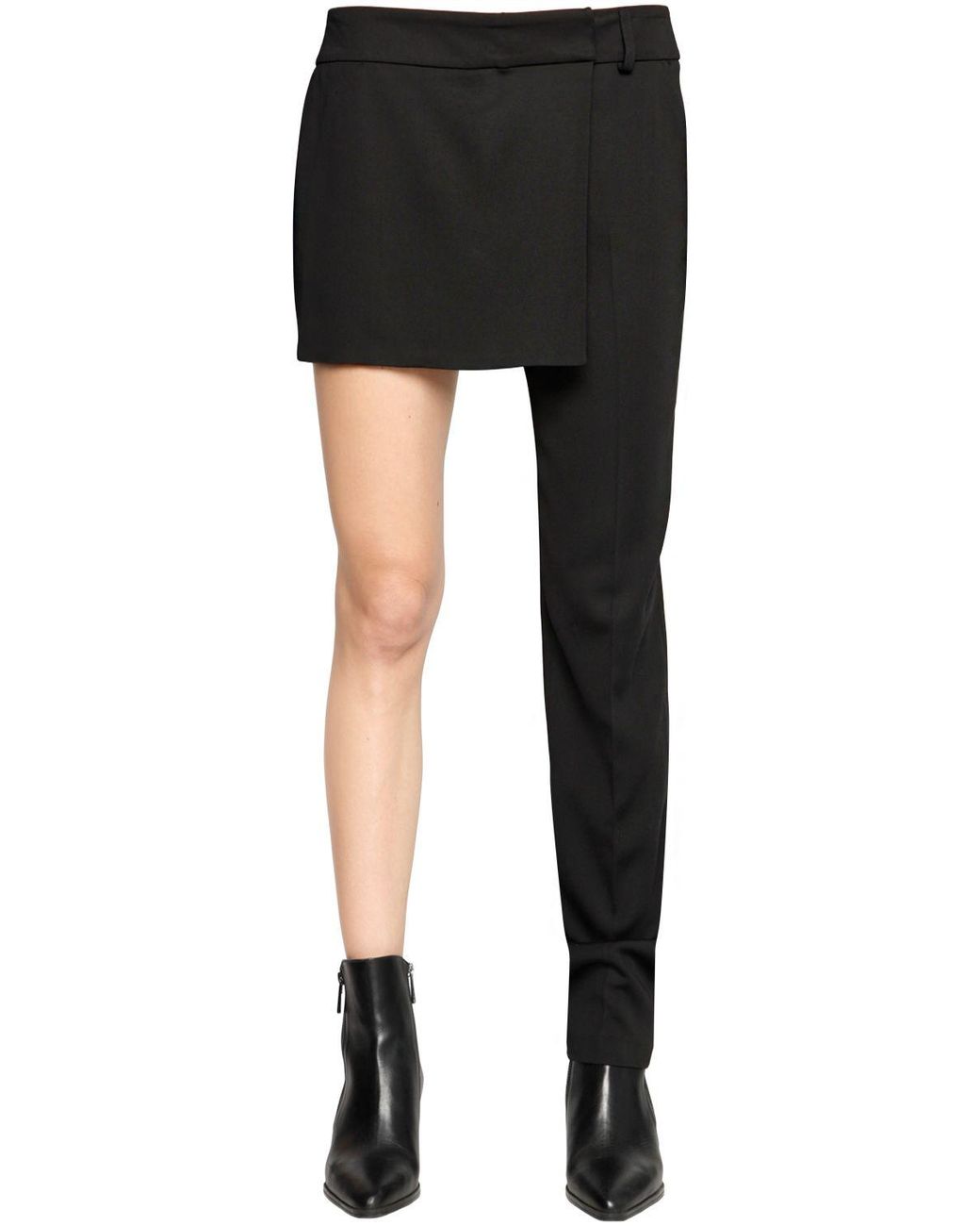 Papa Half Skirt \u0026 One Leg Tuxedo Pants 