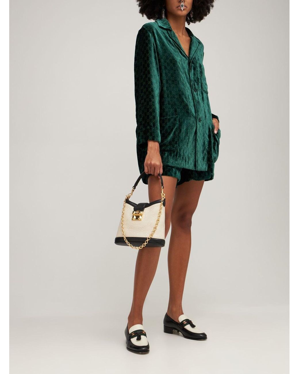 Dark green gucci shirt Clearance