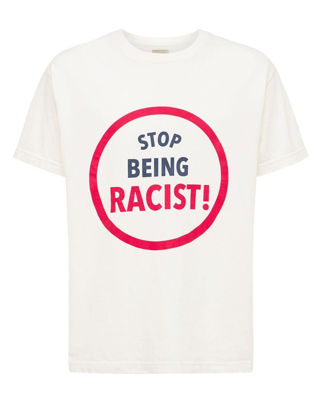 GALLERY DEPT. Stop Being Racist Printed Cotton in for Men | Lyst