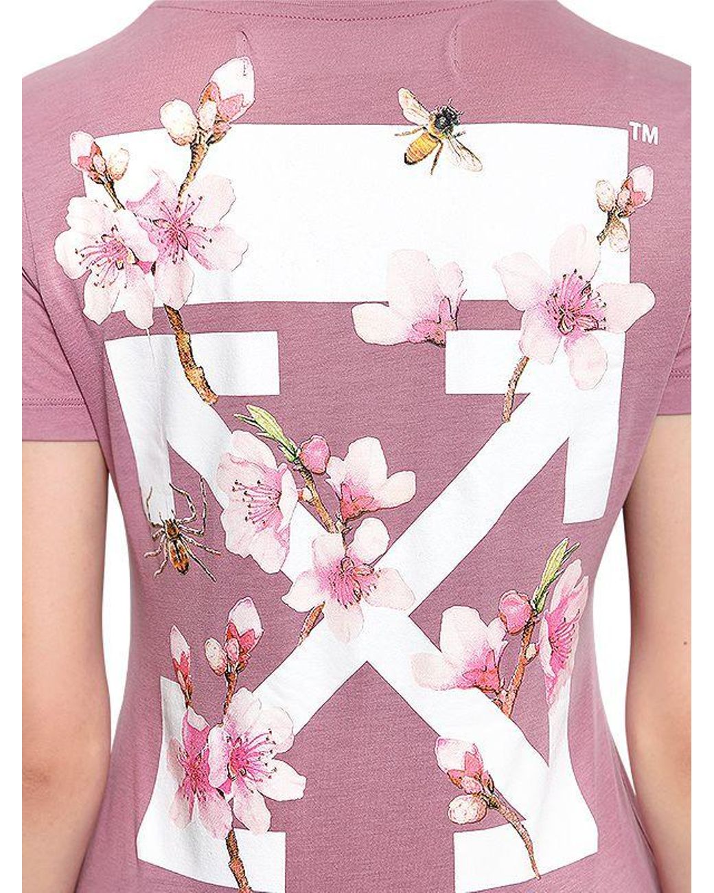 off white cherry blossom shirt Cinosural International School