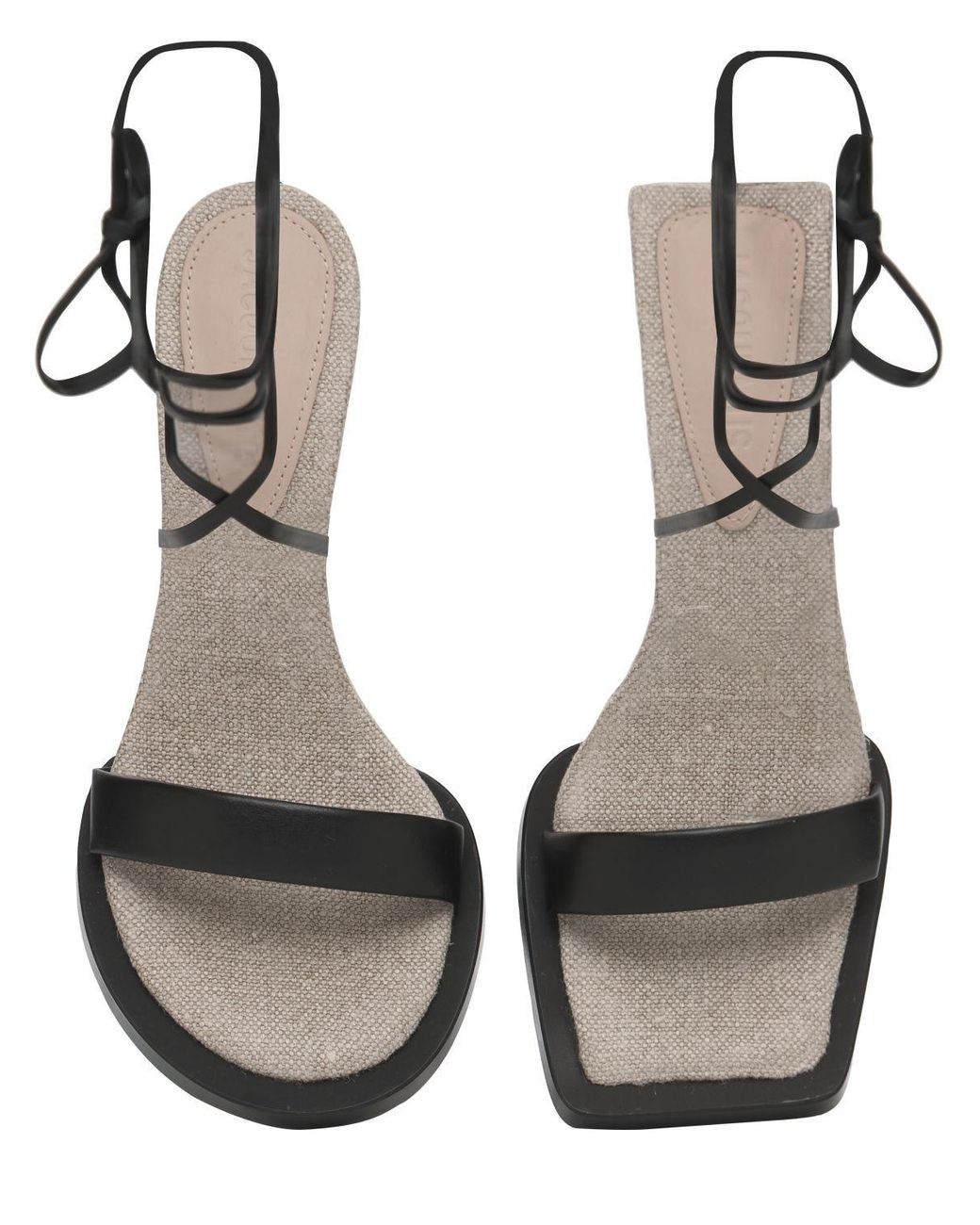 jacquemus les rond carre sandals