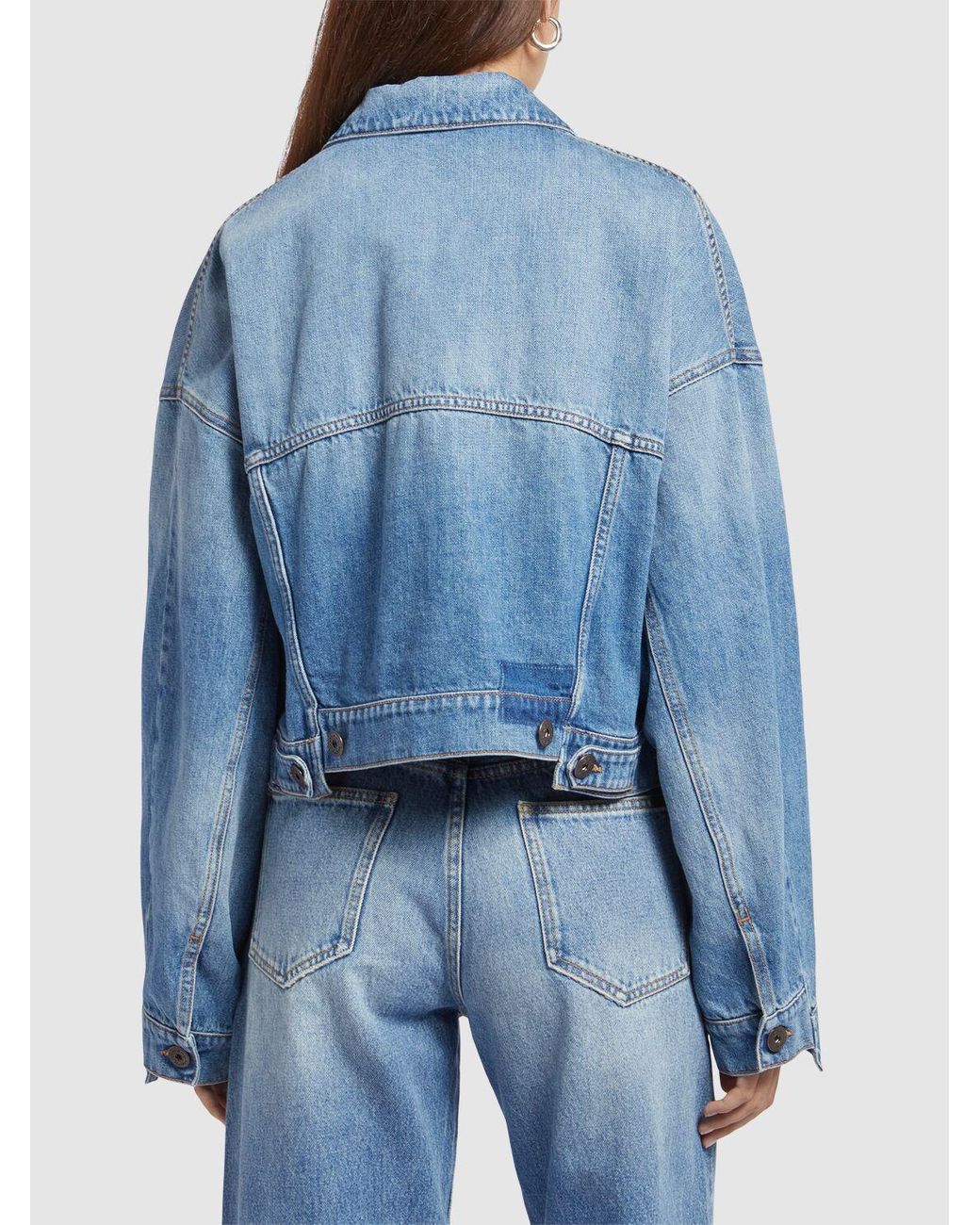 Weekend by Maxmara Fiumana Denim Jacket in Blue | Lyst