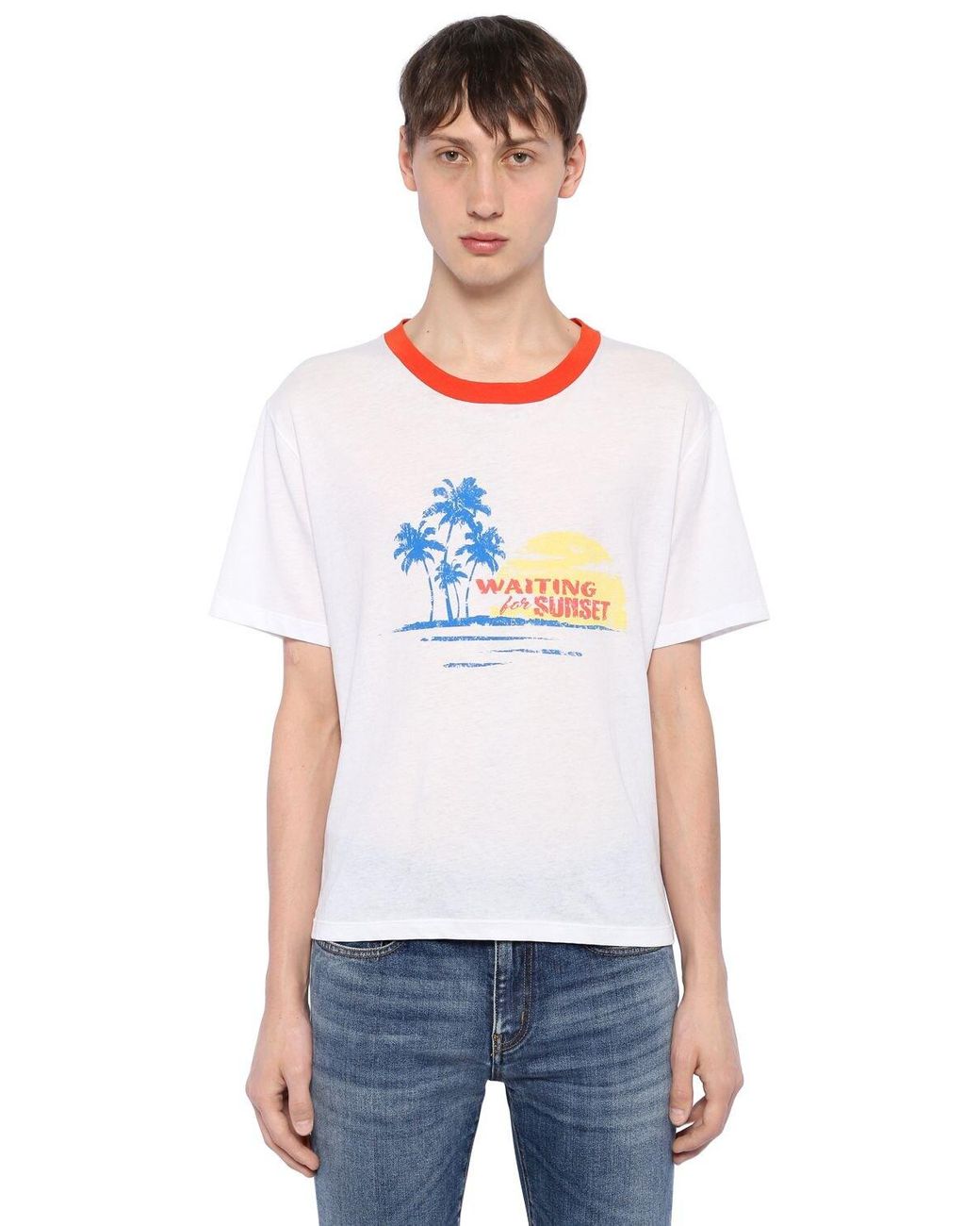 saint laurent waiting for sunset sweatshirt