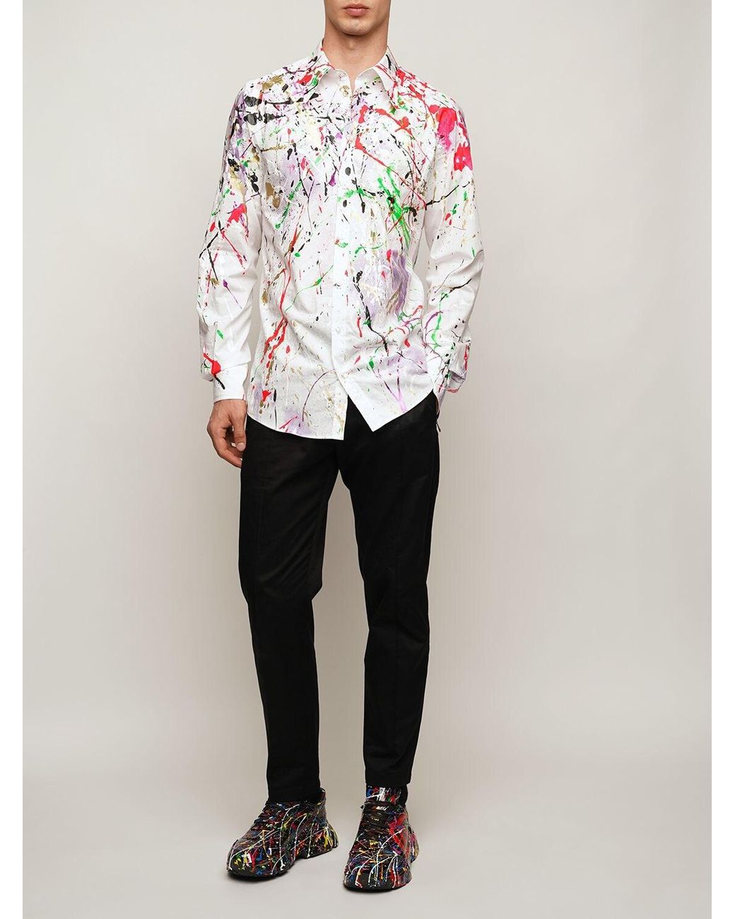 cotton paint shirt