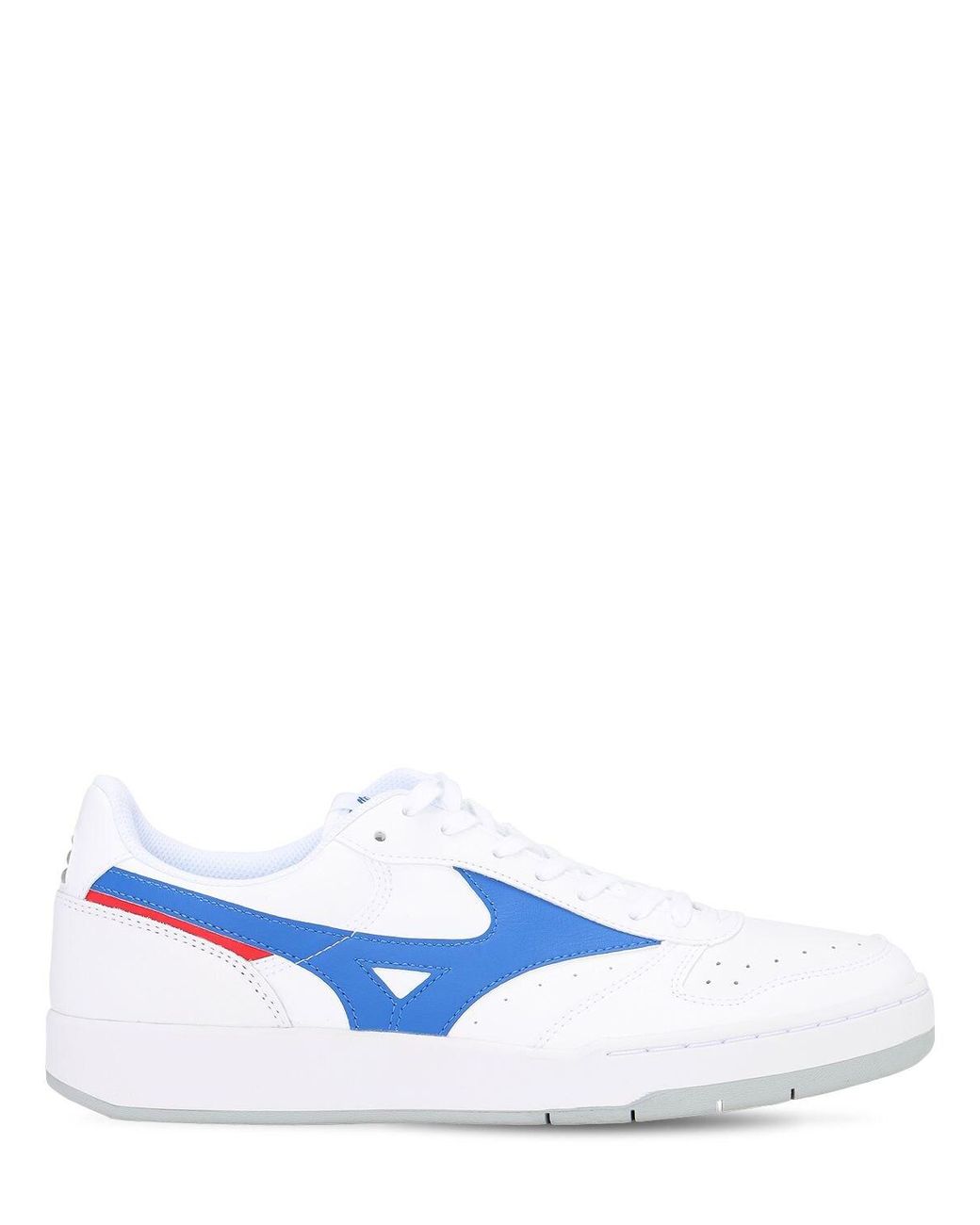 Mizuno Suede City Wind Sneakers in White/Blue (Blue) for Men - Lyst