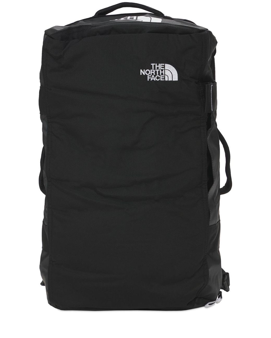 The North Face 32l Base Camp Voyager Duffle Bag in Black/White (Black
