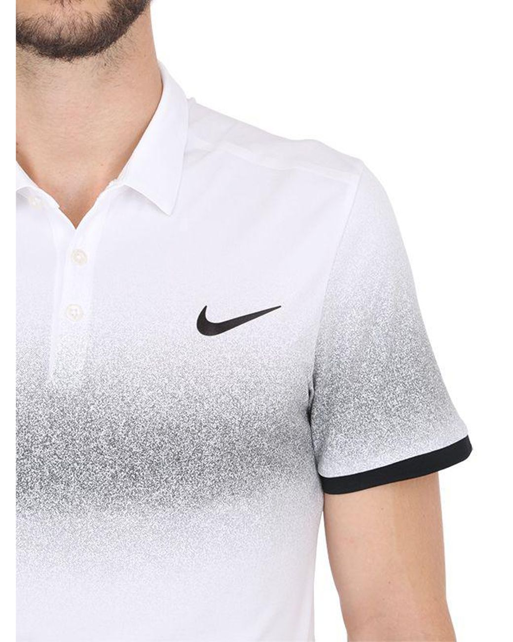 Nike Roger Federer Polo Shirt in Black for Men | Lyst Canada