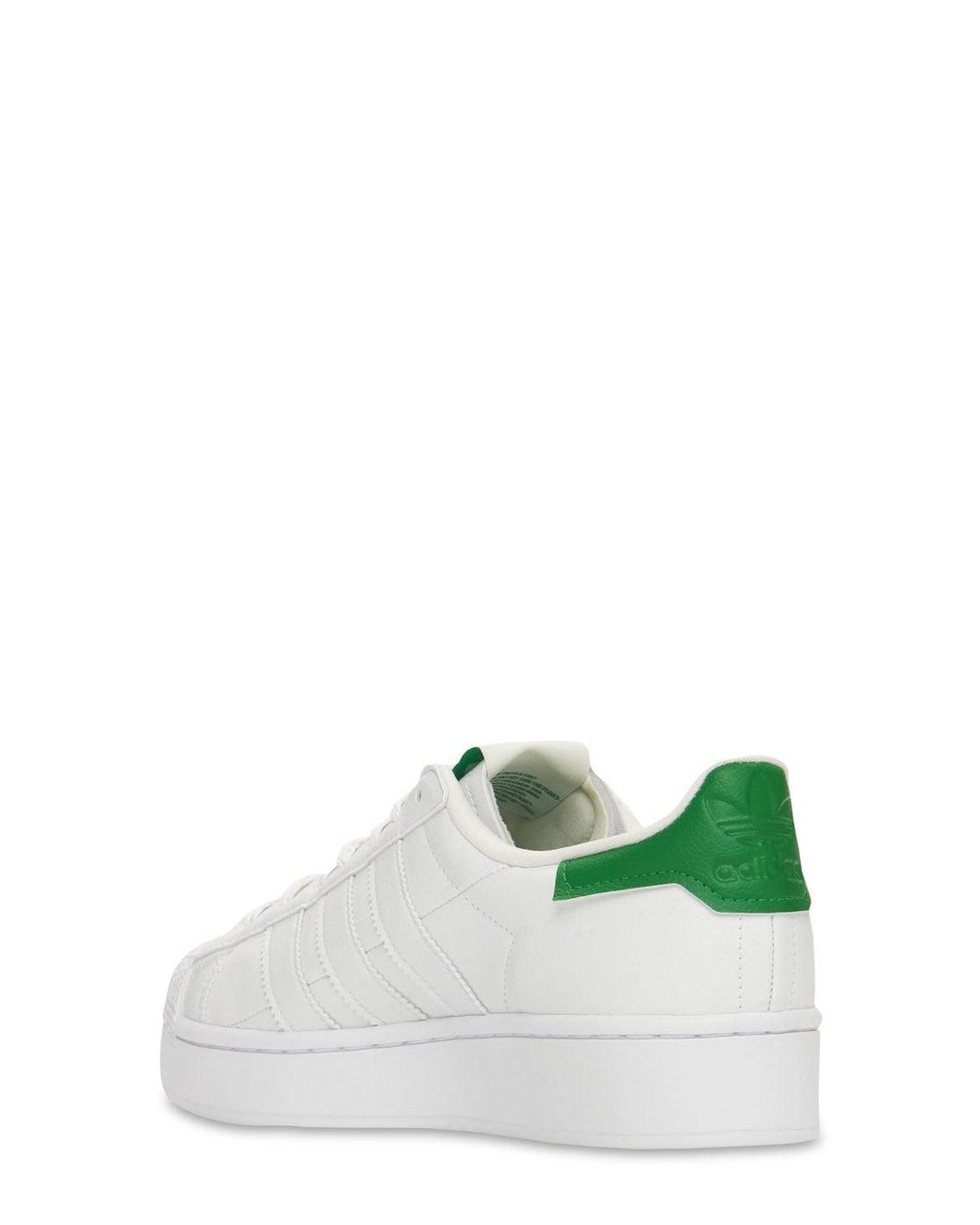 adidas Originals Primegreen Superstar Bold Sneakers in White | Lyst UK