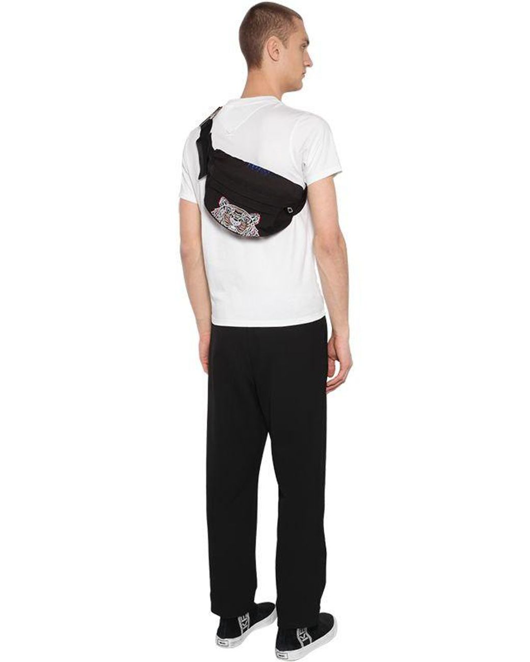 Kenzo riñonera jeans top