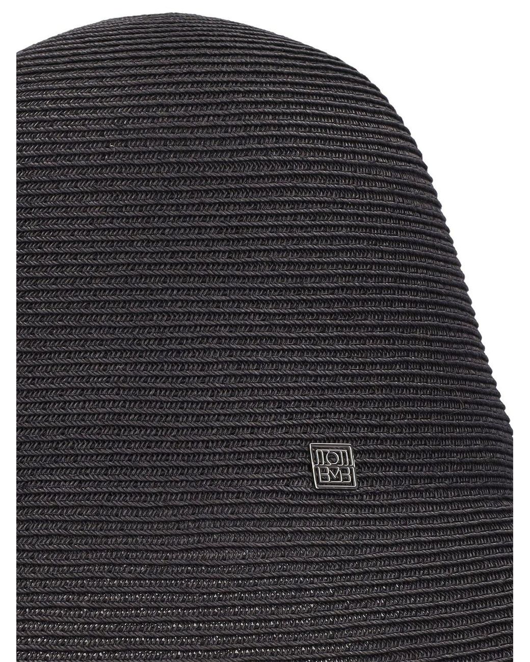 ☆新品 TOTEME Paper straw hat BLACK