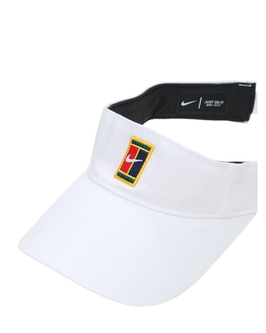 Visiera "court Tennis" di Nike in Bianco | Lyst