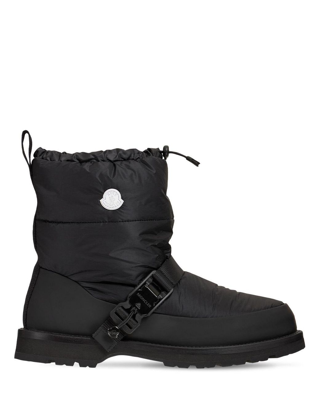 Moncler Genius Mhyke Low Snow Boots in Black for Men | Lyst
