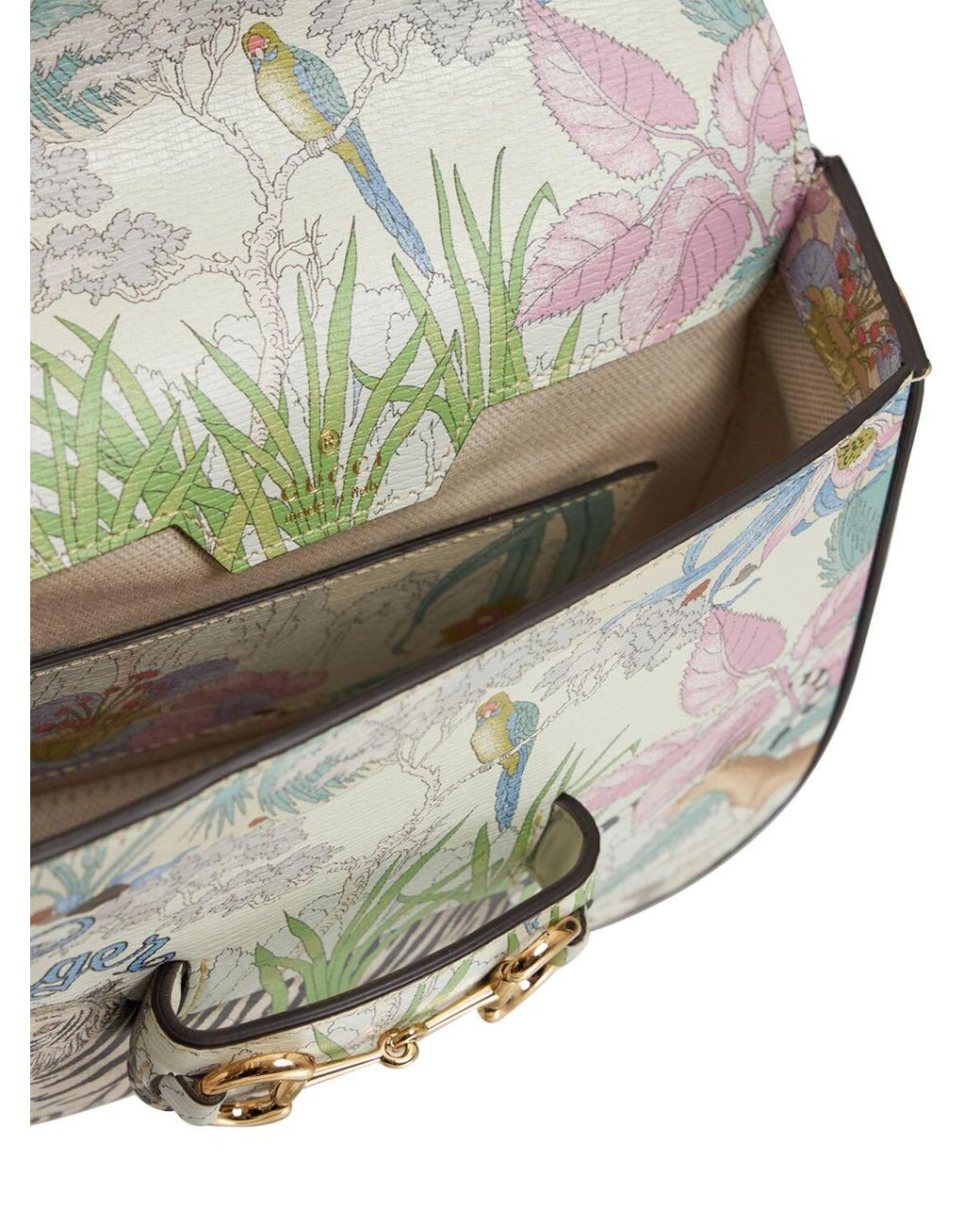 Gucci Horsebit 1955 Tiger Mini Bag | Lyst Gucci Horsebit 1955 Tiger Mini Bag | Lyst