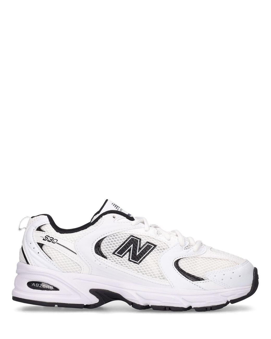 New Balance 530 Sneakers in White/Blue (White) | Lyst UK