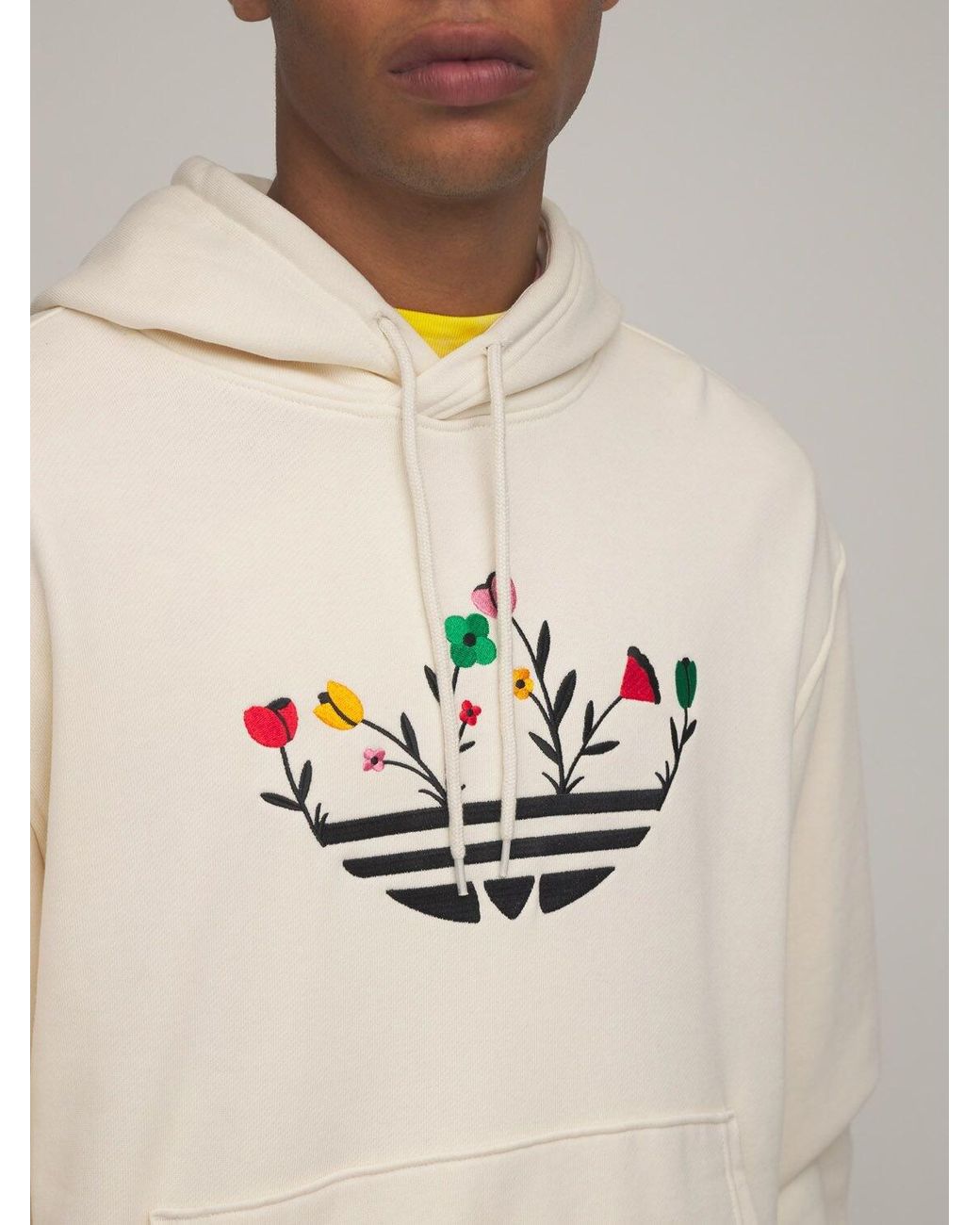 adidas Originals Floral Trefoil Hoodie 