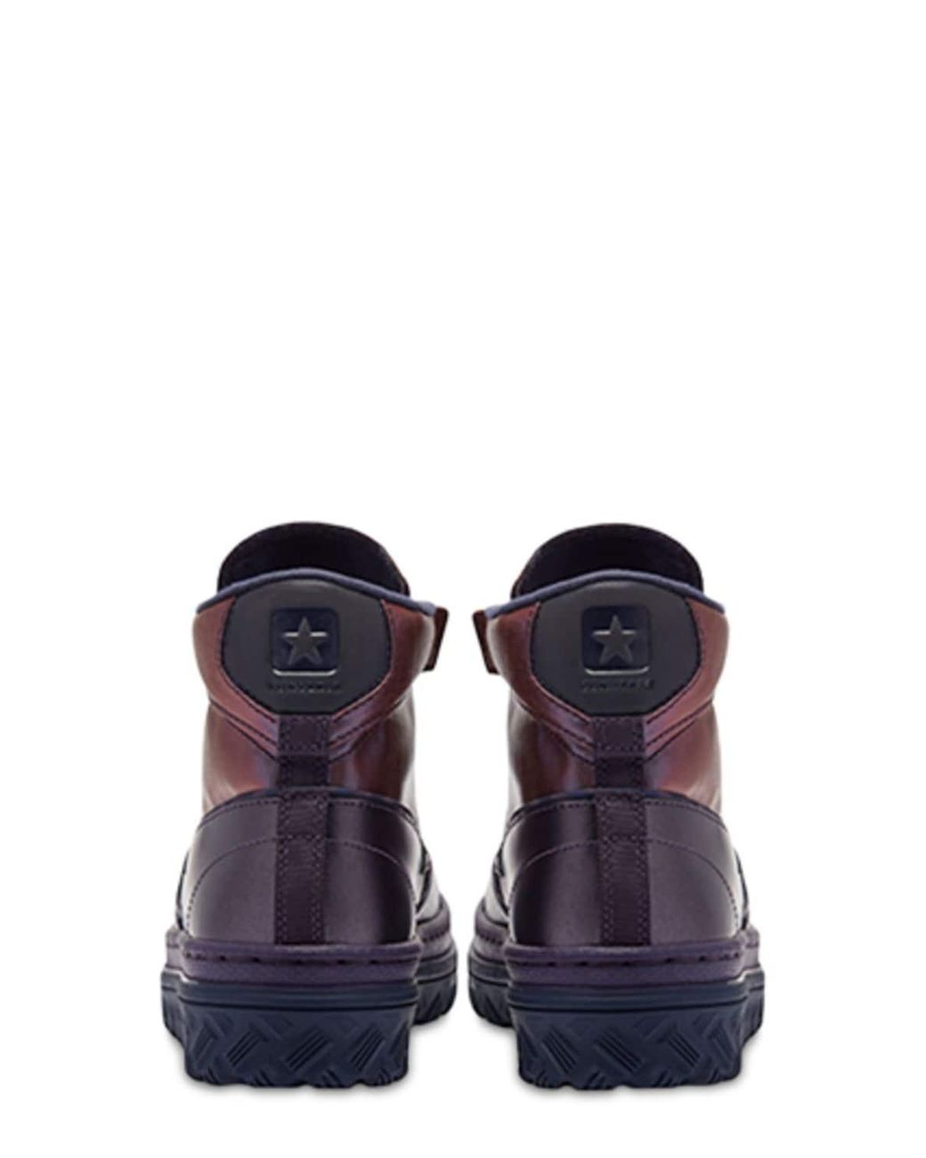 Converse Pro Leather Hacked Sneakers in Purple - Lyst