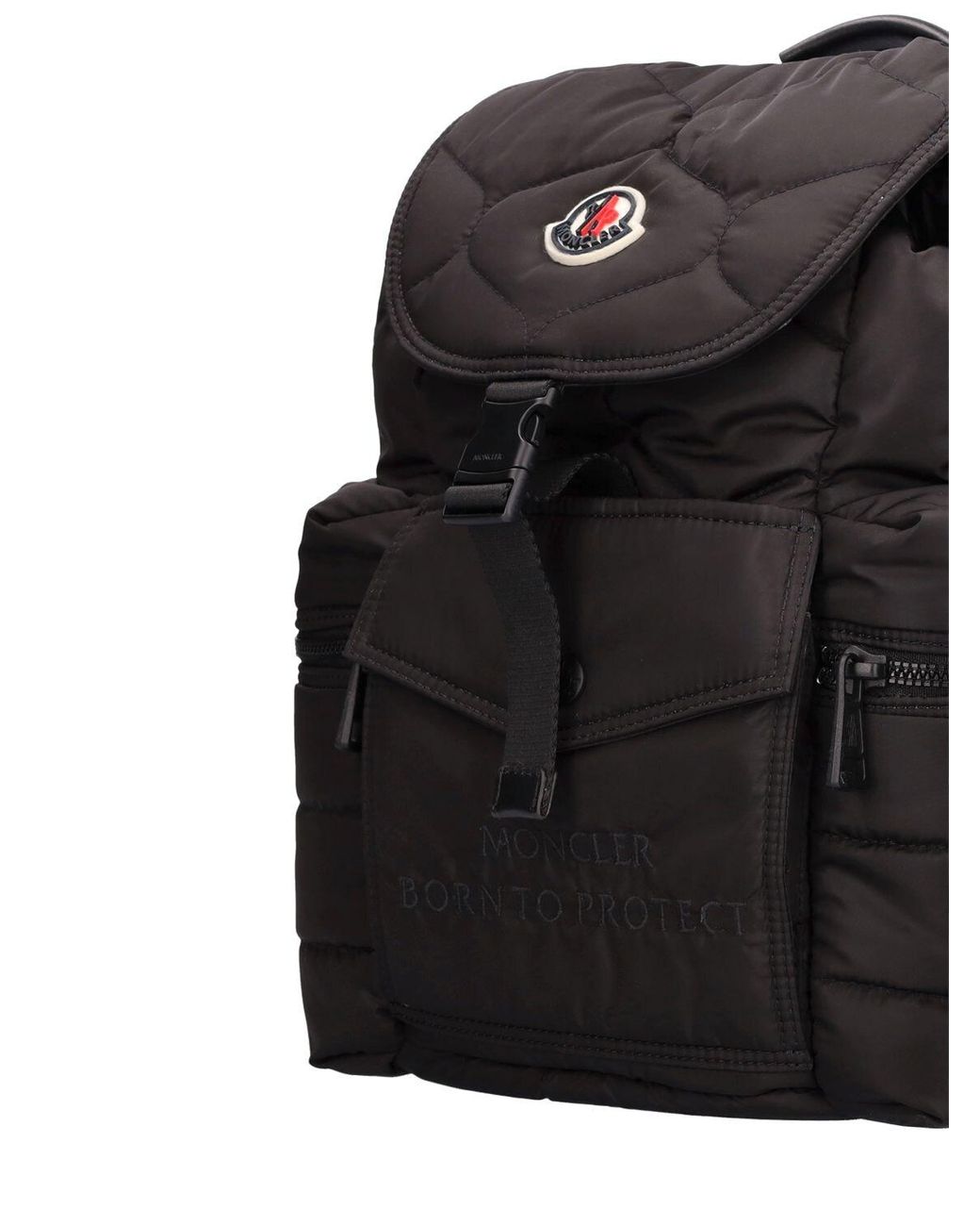 Moncler Astro ナイロンバックパック ブラック | Lyst