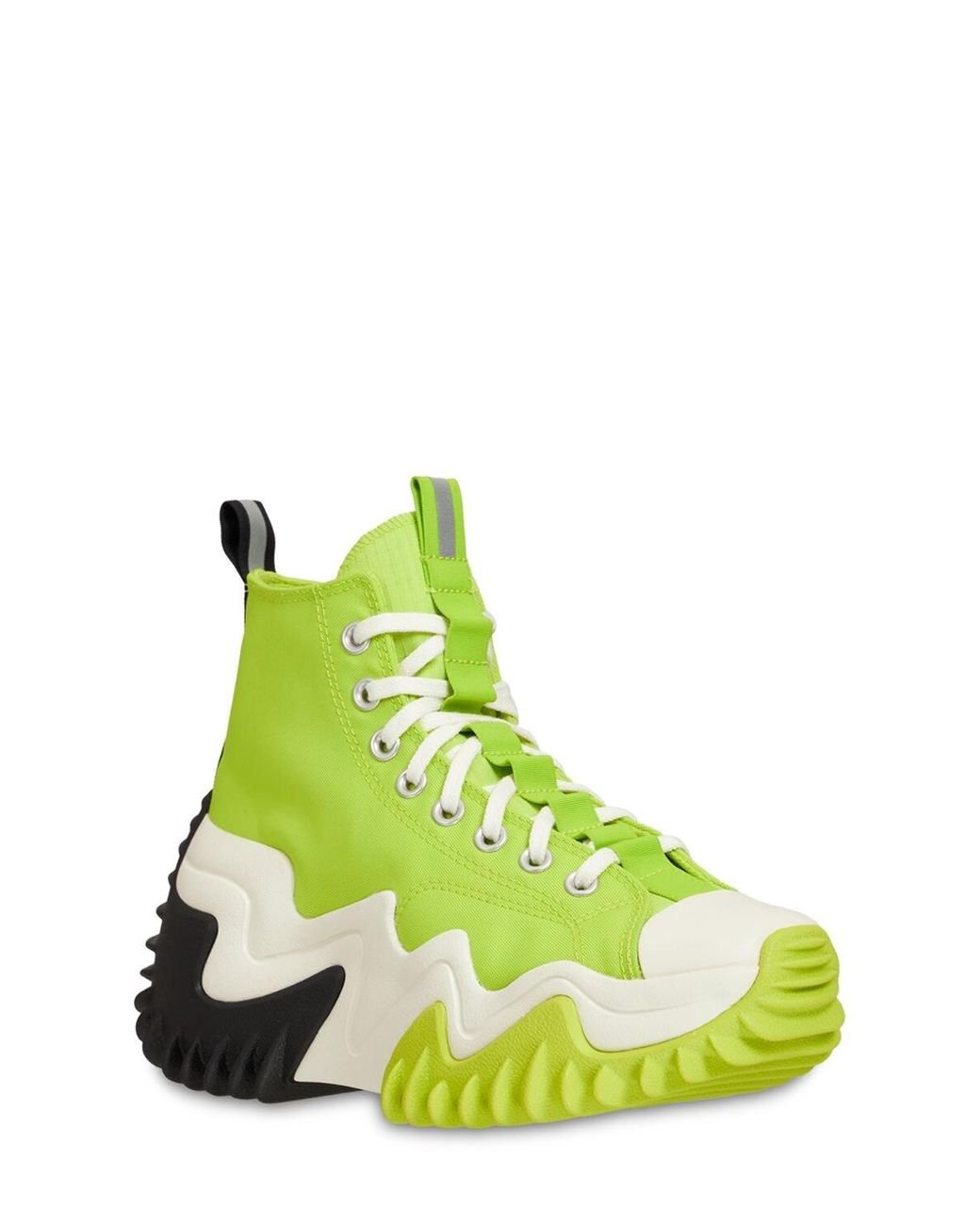 Converse online verdes neon