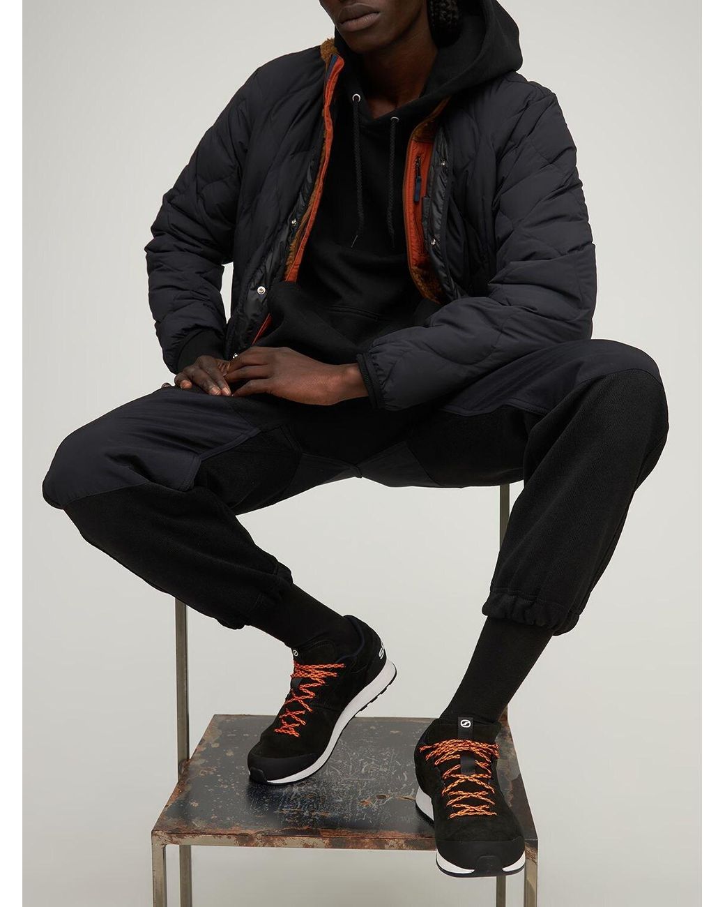 SCARPA Kalipè Lite Gtx Suede Sneakers in Black for Men | Lyst Canada