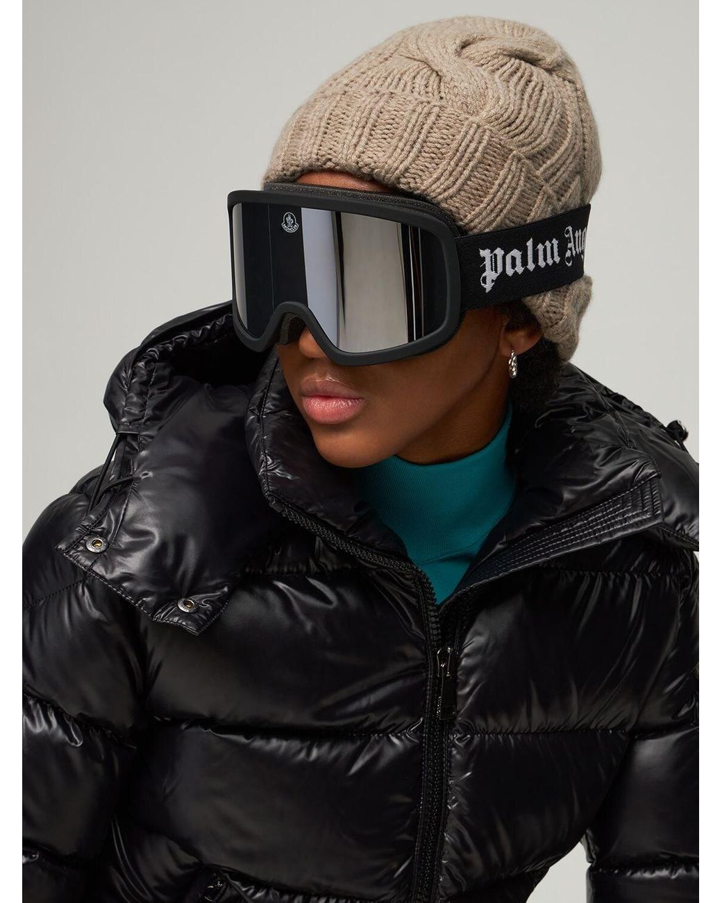 Moncler Genius X Palm Angels Ski Goggles in Black | Lyst UK